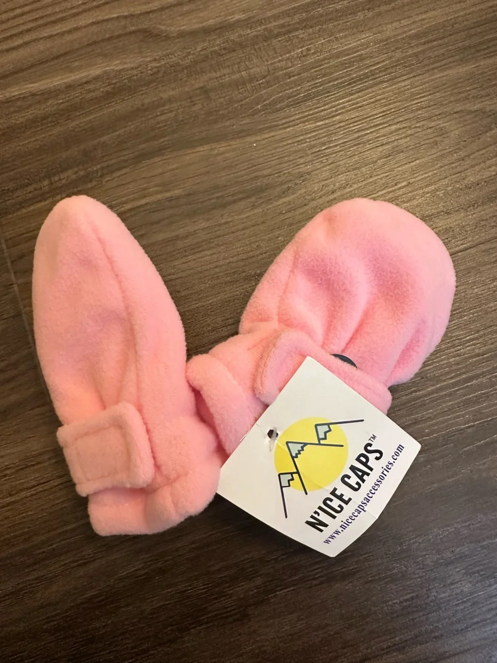 Toddler Girl Pink Mittens